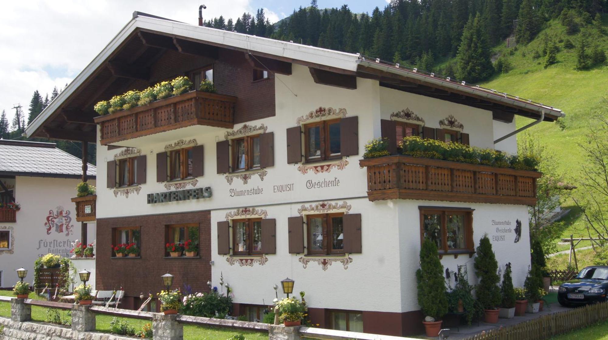 Pension Hartenfels レッヒ エクステリア 写真