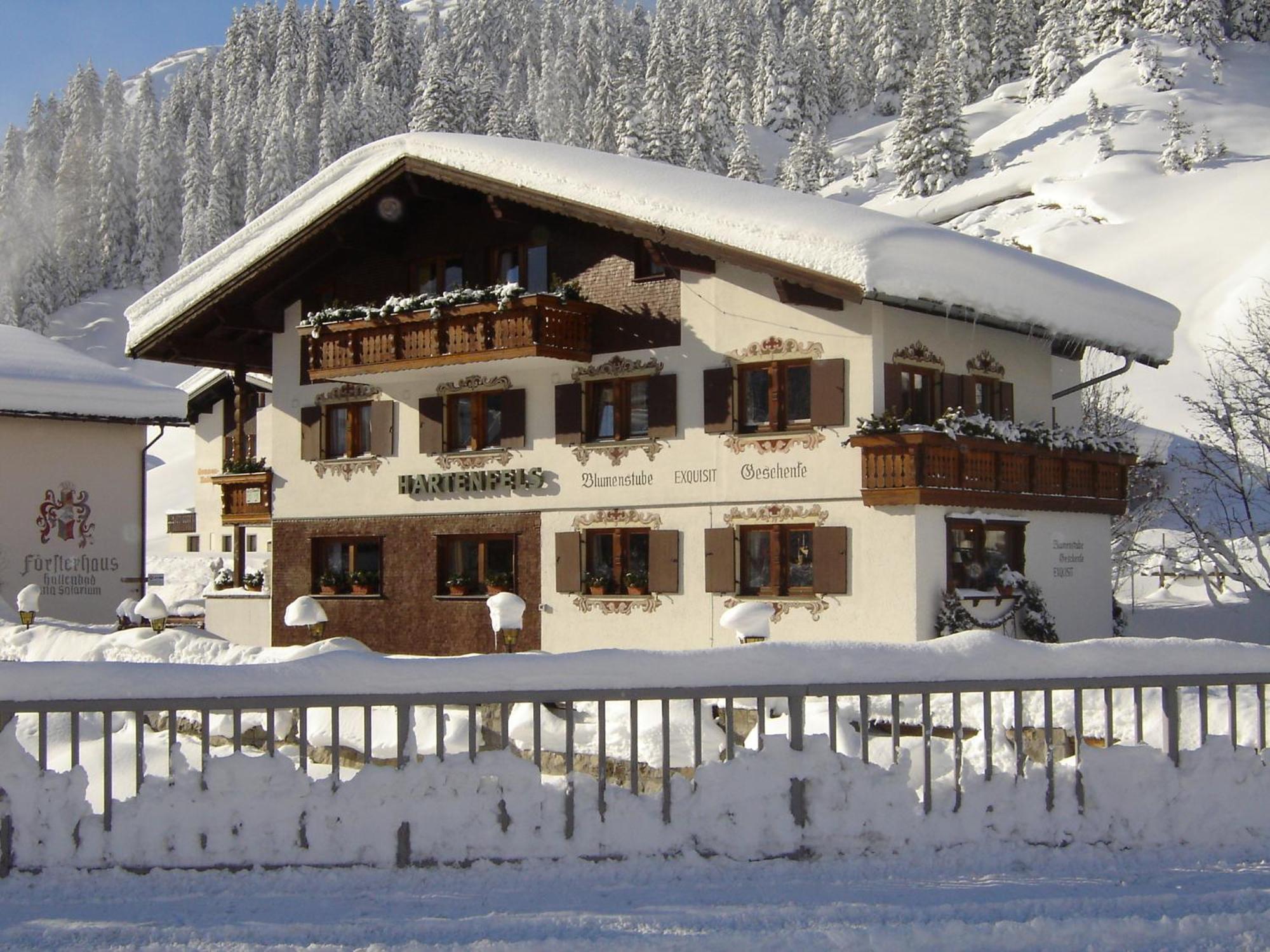 Pension Hartenfels レッヒ エクステリア 写真